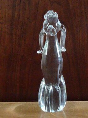 Chalet Glass Poodle